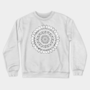 Flower Mandala Crewneck Sweatshirt